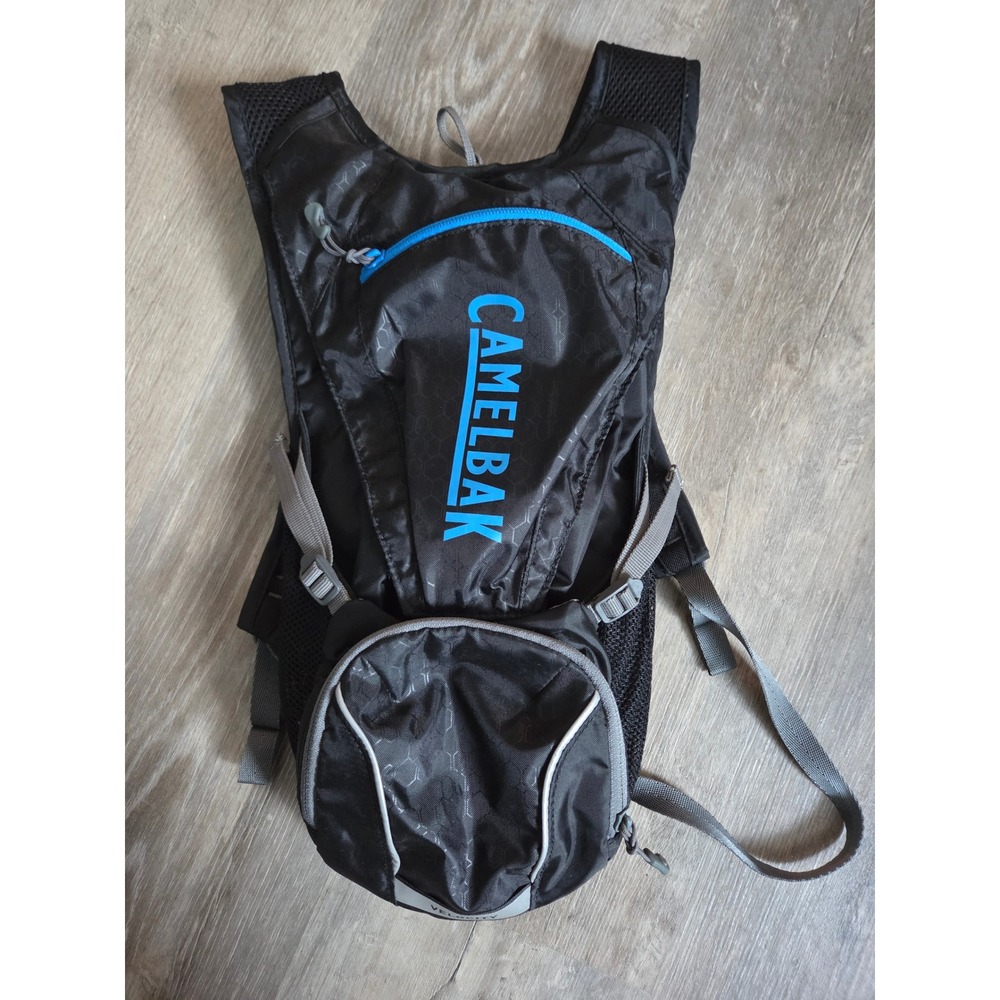 CamelBak Velocity Hydration Pack Black Blue Outdoor Running Cycling Backpack